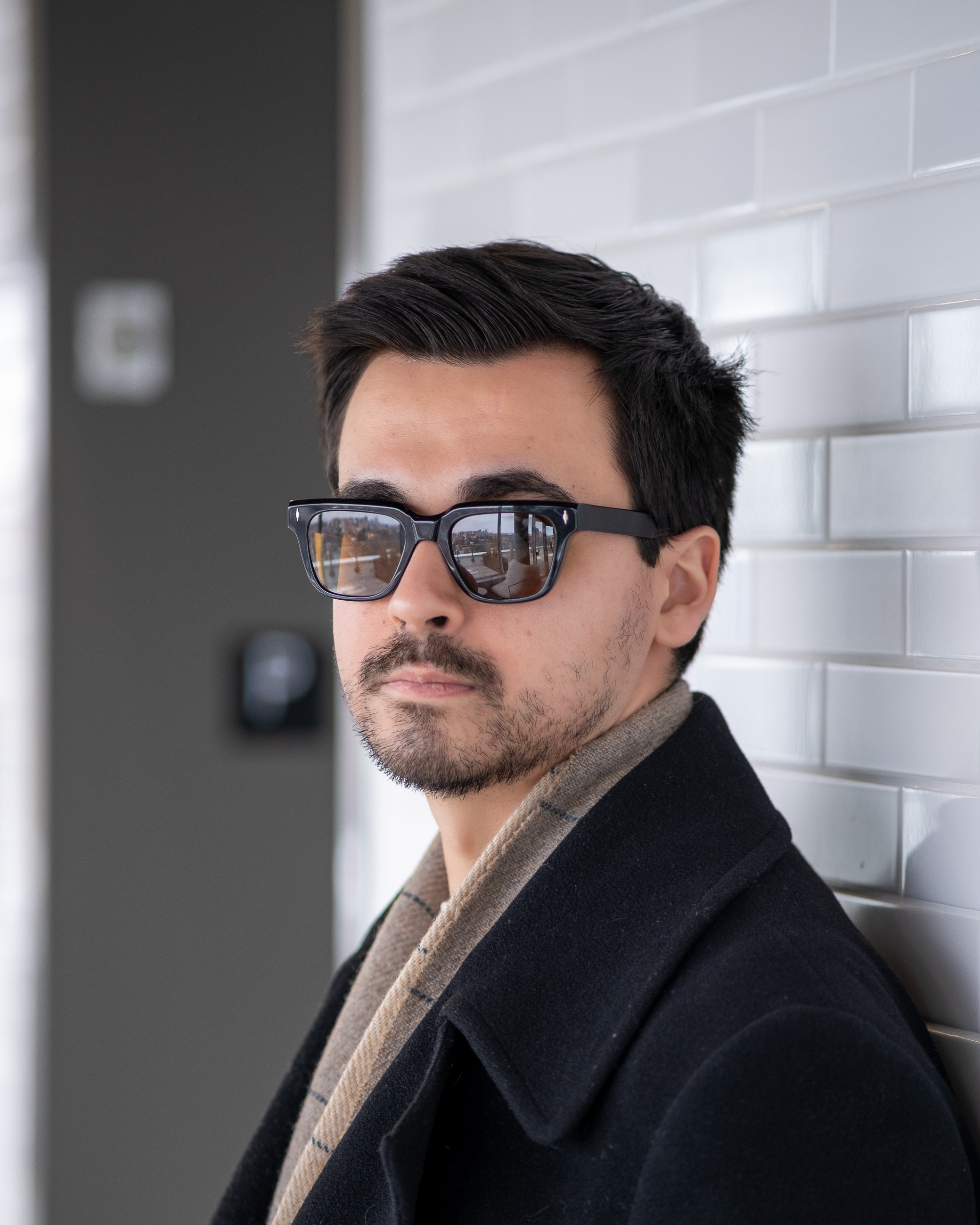 Client portrait from a professional photography session