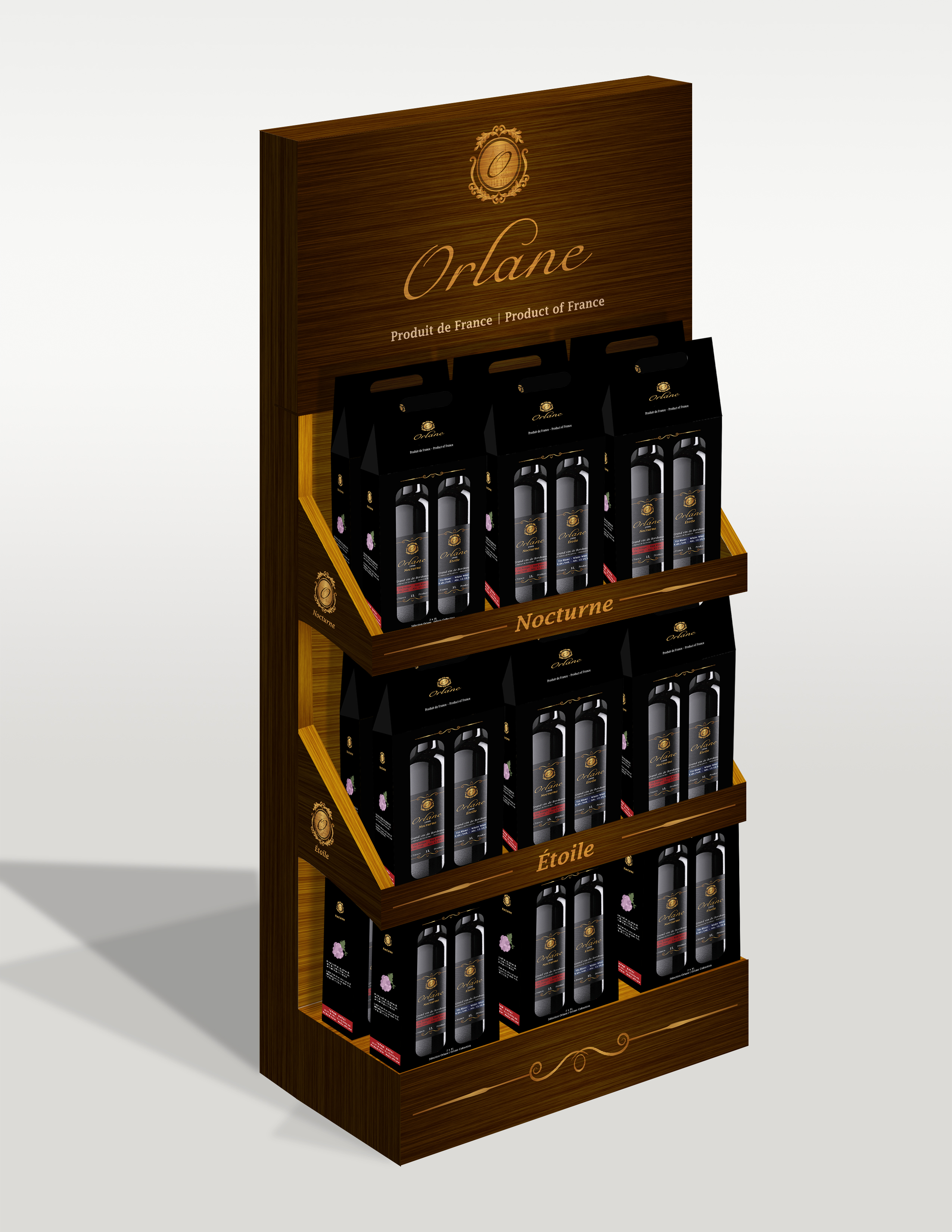 Orlane merchandising display