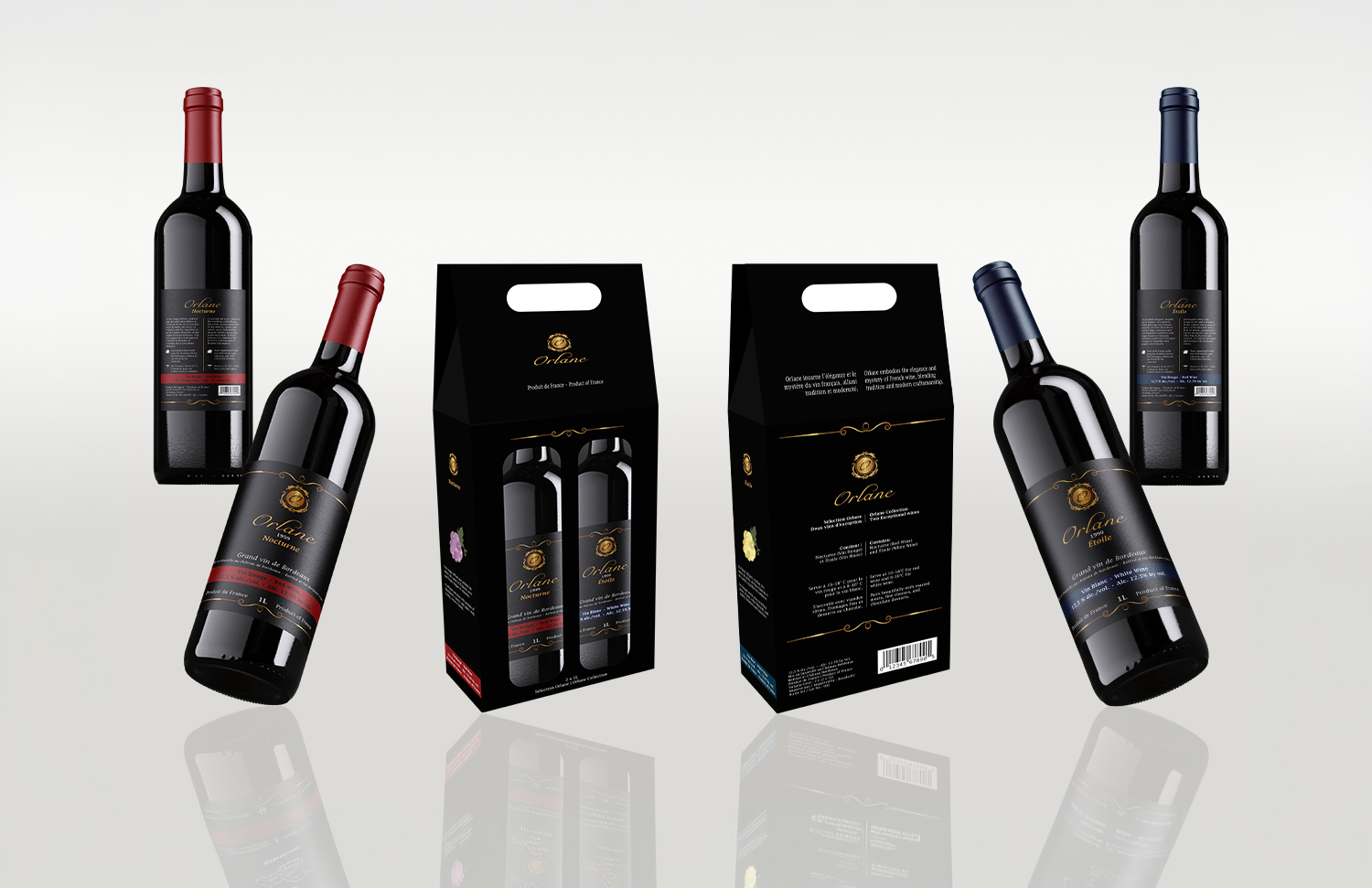 Preview of Orlane Wine Branding project